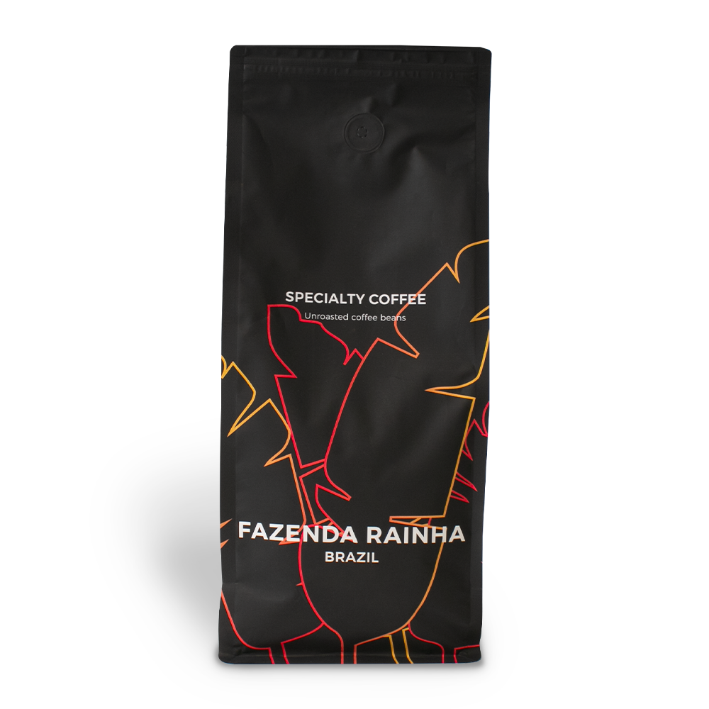 Ungeröstete sortenreine Kaffeebohnen „Brazil Fazenda Rainha“, 1 kg