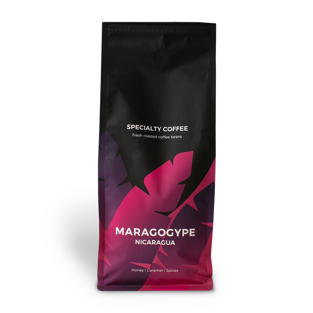 Sortenreine Kaffeebohnen „Nicaragua Maragogype“, 1 kg