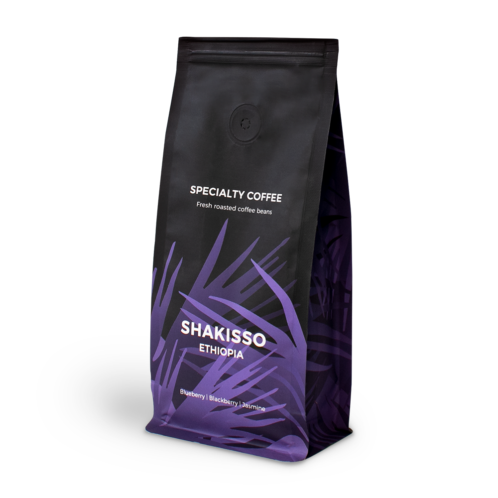 Sortenreine Kaffeebohnen „Ethiopia Shakisso“, 250 g