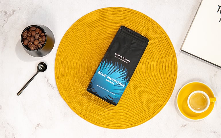 Sortenreine Kaffeebohnen „Jamaica Blue Mountain“ 