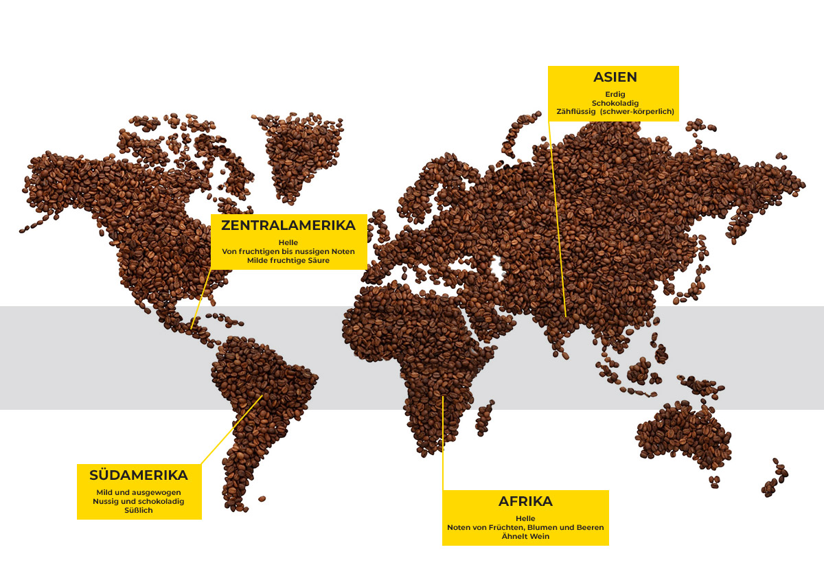 Kaffeeregionen