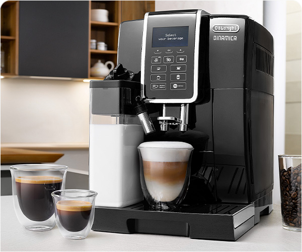 10 Kaffeegetränke auf Knopfdruck