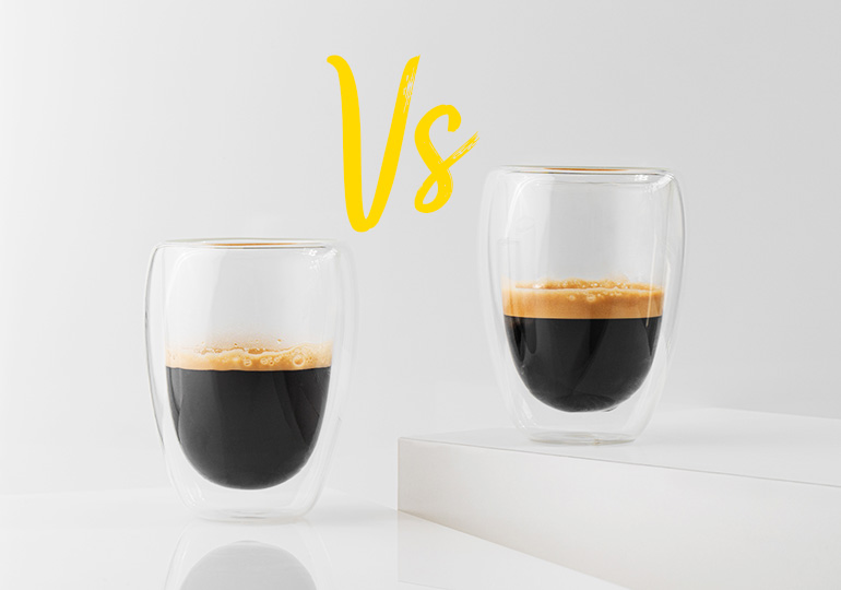 Americano vs schwarzer kaffee