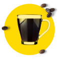 Schwarzer Kaffee XL