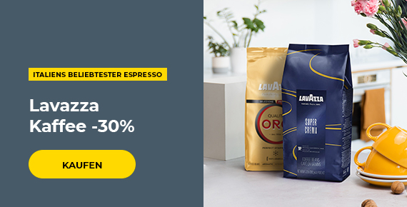 Lavazza Kaffee -30%