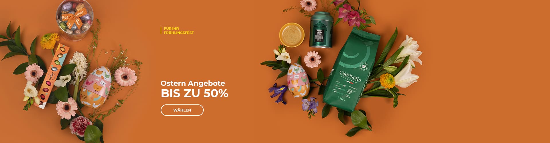 Ostern Angebote bis zu 50%