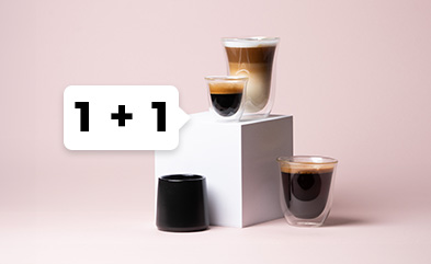 1+1 CHiATO Kaffeetassen und Gläser