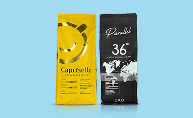 CAPRISETTE & PARALLEL 1 kg Kaffee 1 kg -30% 2 kg oder mehr -50%