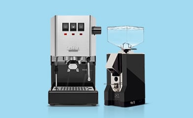 Espressomaschinen und Kaffeemühlen